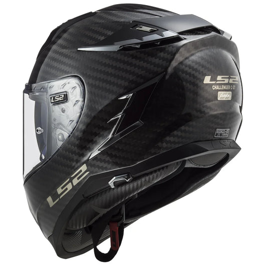 CASCO CERRADO LS2 CHALLENGER CT2 SOLID CARBON FF327
