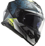 CASCO CERRADO LS2 STORM II SPRINTER NGO/PL/COBALTO FF800