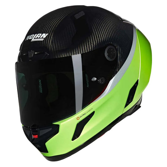Casco X-804 RS Ultra Carbon D.O.C. 347 Ngo Brill/Vde Impulso Nolan
