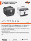 MALETA ALUM HOR K-MISSION 44LT