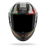 CASCO X-804 RS ULTRA CARBON PIEGA 367 CARBONO/ORO/RJO NOLAN