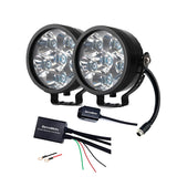Kit Faros Auxiliares Led Sercomoto Sm6121SD Con Smart Dimmer