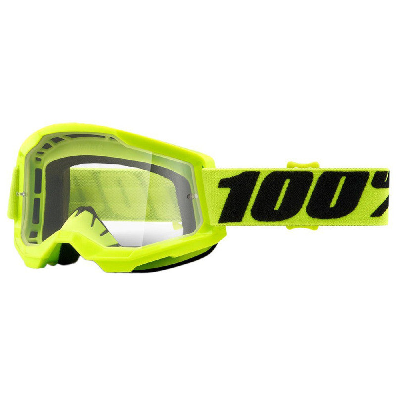 STRATA 2 Goggle Fluo/Yellow - Clear Lens