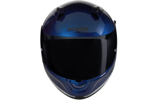 CASCO N60-6 SPORT VERNICIATURA SPECIALE 346 AZUL/NGO/PLATA NOLAN