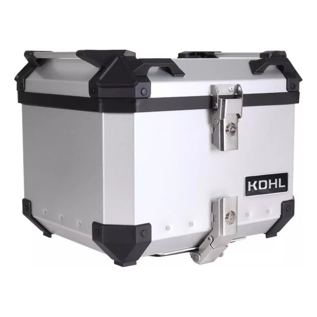 BAUL TRASERO MOTOCICLETA KOHL KH1A.3 ALUMINIO 40 LTS