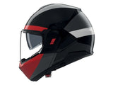 CASCO N120-1 BLOCCO 357 NGO/ANTHRACITE/RJO/BCO XXL
