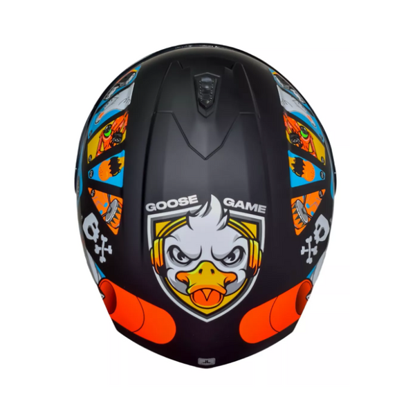 CASCO AXXIS DRAKEN GOOSE GAME A1 NEGRO