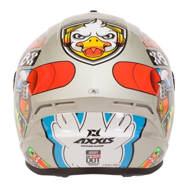 CASCO AXXIS DRAKEN GOOSE GAME A2 GRAY