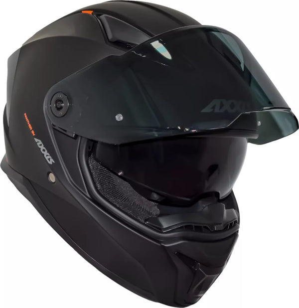 CASCO AXXIS PANTHER NEGRO MATTE