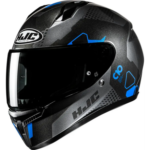 CASCO C10 ASPA MC2 NGO/GRIS/AZUL HJC