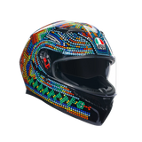 CASCO CERRADO AGV K-3 ROSSI WINTER TEST 2018