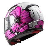 CASCO CERRADO LS2 RAPID II POPPIES BCOROSA FF353