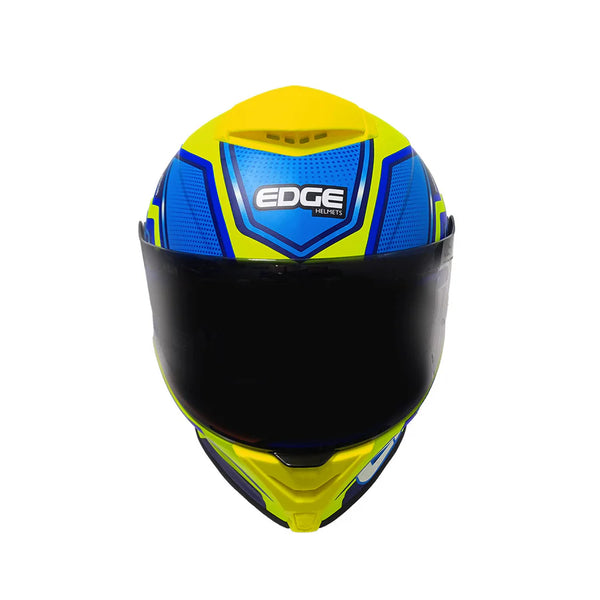 CASCO EDGE INTEGRAL SHANGHAI AMARILLO  BRILLANTE - SHINY)