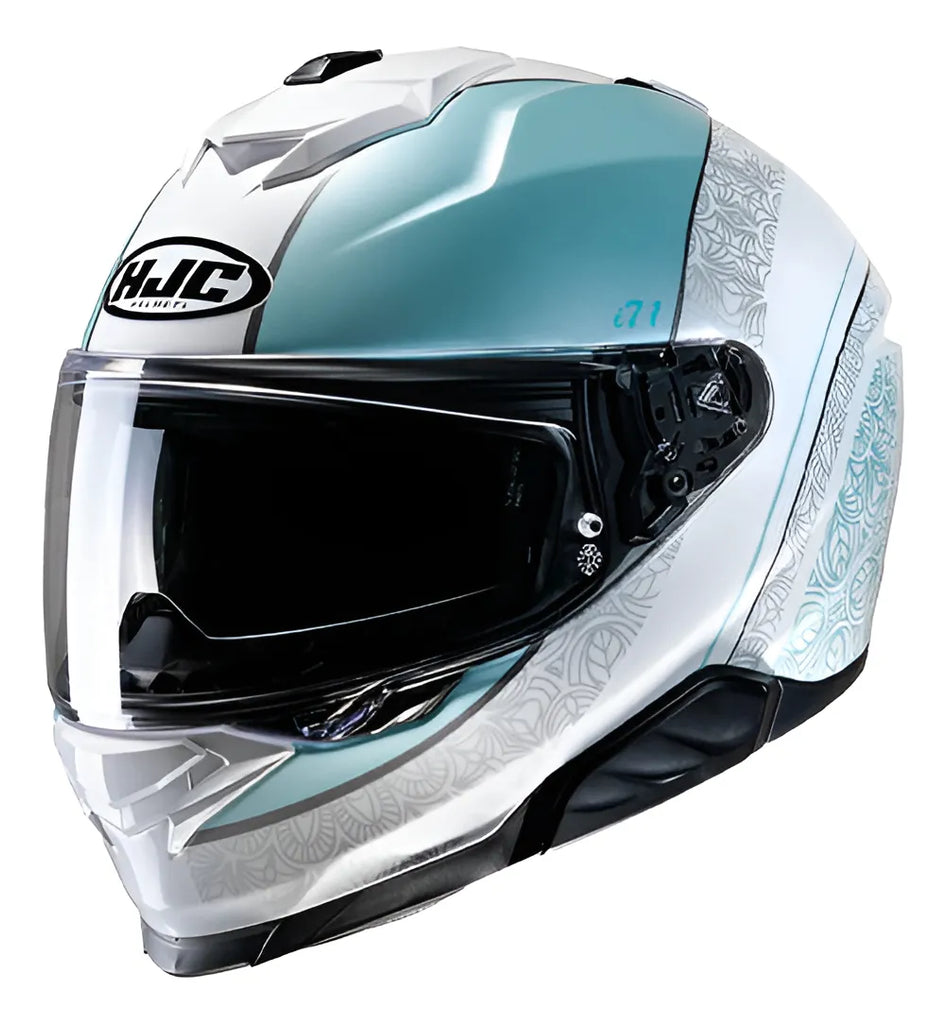 CASCO I71 SERA MC2 BCOAQUAGRIS HJC