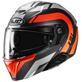 CASCO I91 ARVEN MC6HSF NEG/NAR/GRIS HJC