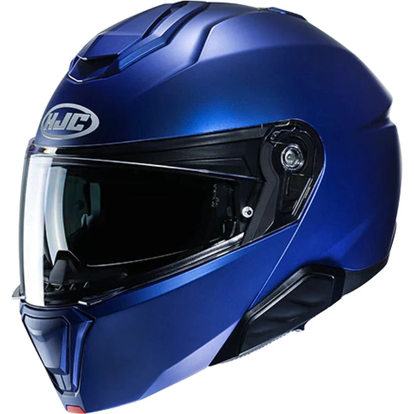 CASCO I91 SOLIDO AZU METAL HJC