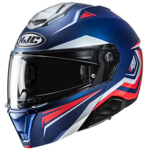 CASCO I91 TRICUS MC21SF AZU/ROJ HJC