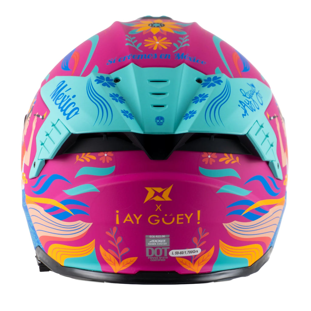 CASCO INTEGRAL AXXIS HAWK AYGUEI  PINT
