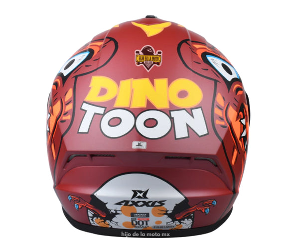 CASCO INTEGRAL DRAKEN DINOTOON C5 RED