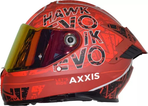 CASCO INTEGRAL HAWK LETS RIDE C5 RED