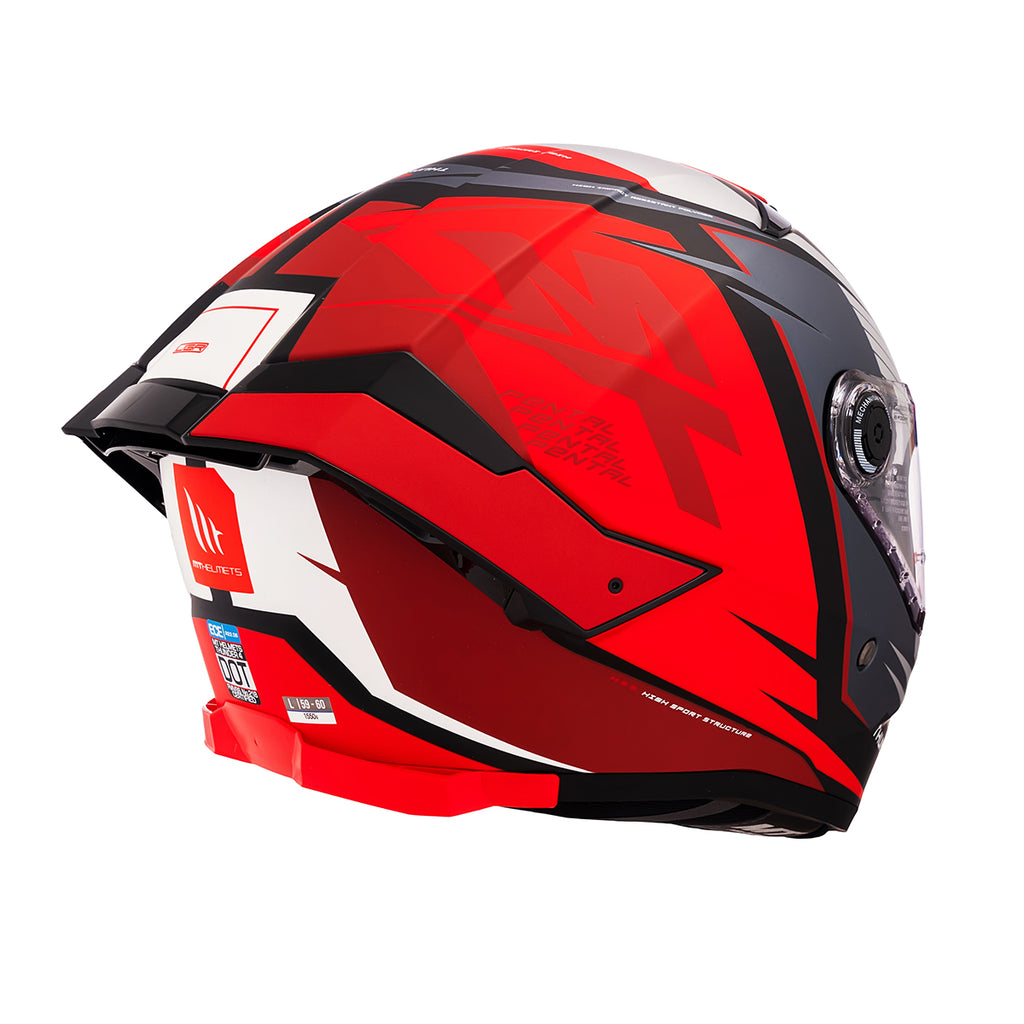 Casco Mt Helmets Casco Mt Thunder SV Ergo B15 Rojo Mate Mt