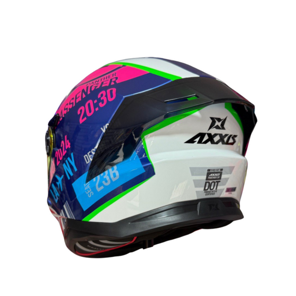 CASCO PANTHER PASSENGER C8 ROSA BRILLO