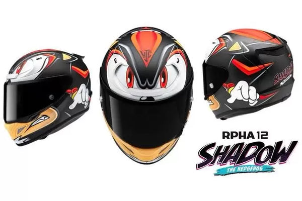 CASCO RPHA 12 SHADOW THE HEDGEHOG HJC