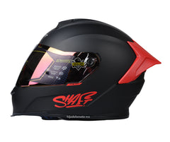 CASCO SHAFT 502 SOLID MATE NEGRO RED – iMoto