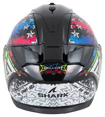 CASCO SKWAL I3 HELLCAT NGO/AZUL/ROSA C/MICA SHARK