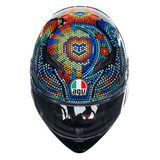 CASCO CERRADO AGV K-3 ROSSI WINTER TEST 2018