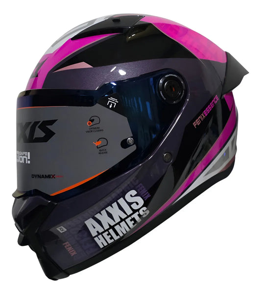 CASCO FENIX ESSENCE C8 ROSA BRILLO