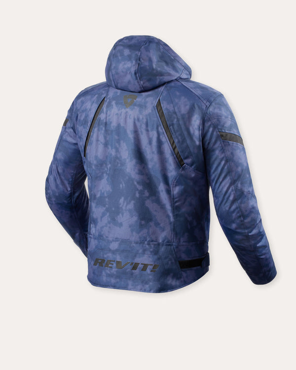 CHAQUETA FLARE 3 H2O CAMO AZUL