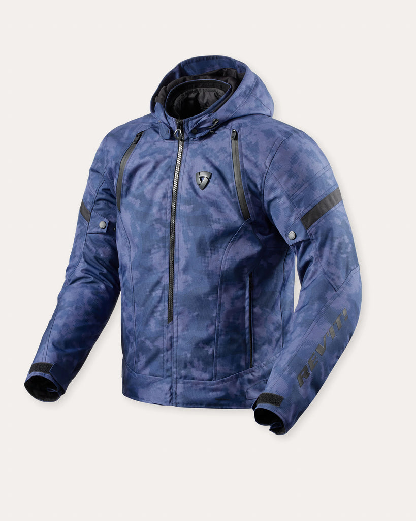 CHAQUETA FLARE 3 H2O CAMO AZUL
