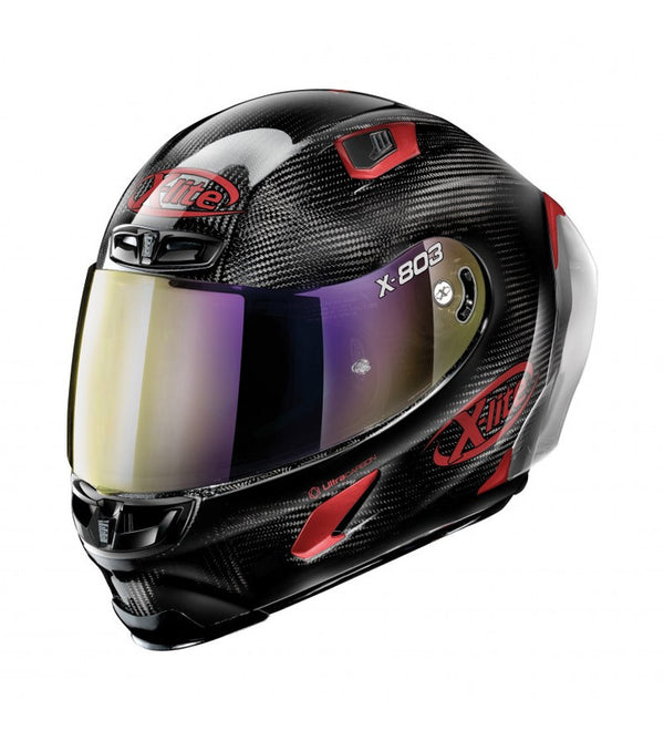 Casco X-803 RS Ultra Carbon Iridium Edition 63 Ngo/Rjo