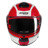 Casco N100-6 Incognito N-com 345 Rjo/Bco/Gris Nolan