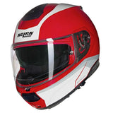 Casco N100-6 Incognito N-com 345 Rjo/Bco/Gris