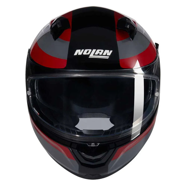 Casco N60-6 Ermetico 345 Ngo/Rjo/Gris Nolan
