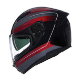 Casco N60-6 Ermetico 345 Ngo/Rjo/Gris Nolan