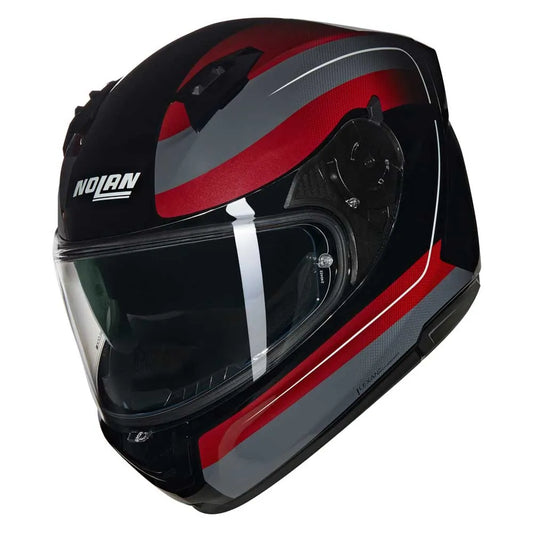 Casco N60-6 Ermetico 345 Ngo/Rjo/Gris Nolan