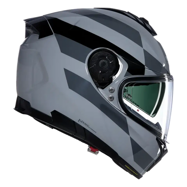 Casco N80-8 Alfiere N-com 345 Gris/Gris Oscuro Nolan