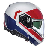 Casco N90³ Roboto N-com 345 Bco/Rjo/Azul Nolan