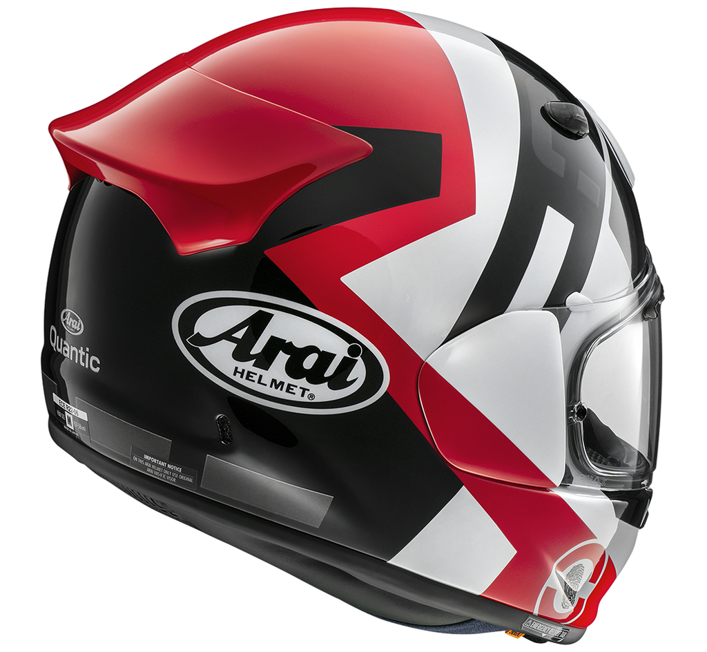 Casco Quantic Space Red Arai