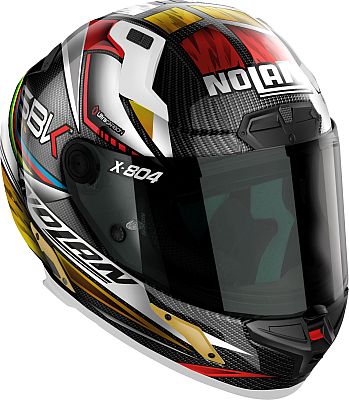 Casco X-804 RS SBK 23 Ngo/Bco/Rjo Nolan