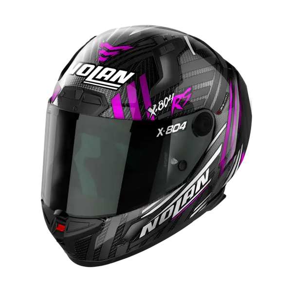 Casco X-804 RS Spectre 21 Ngo/Bco/Morado Nolan