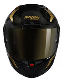 Casco X-804 RS Ultra Carbon Aureo 330 Ngo/Dorado Nolan