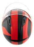 Casco C10 TEZ MC1SF Neg/Roj HJC