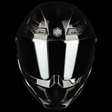 Casco de moto Integral ILM MF509 War Damaged Grey