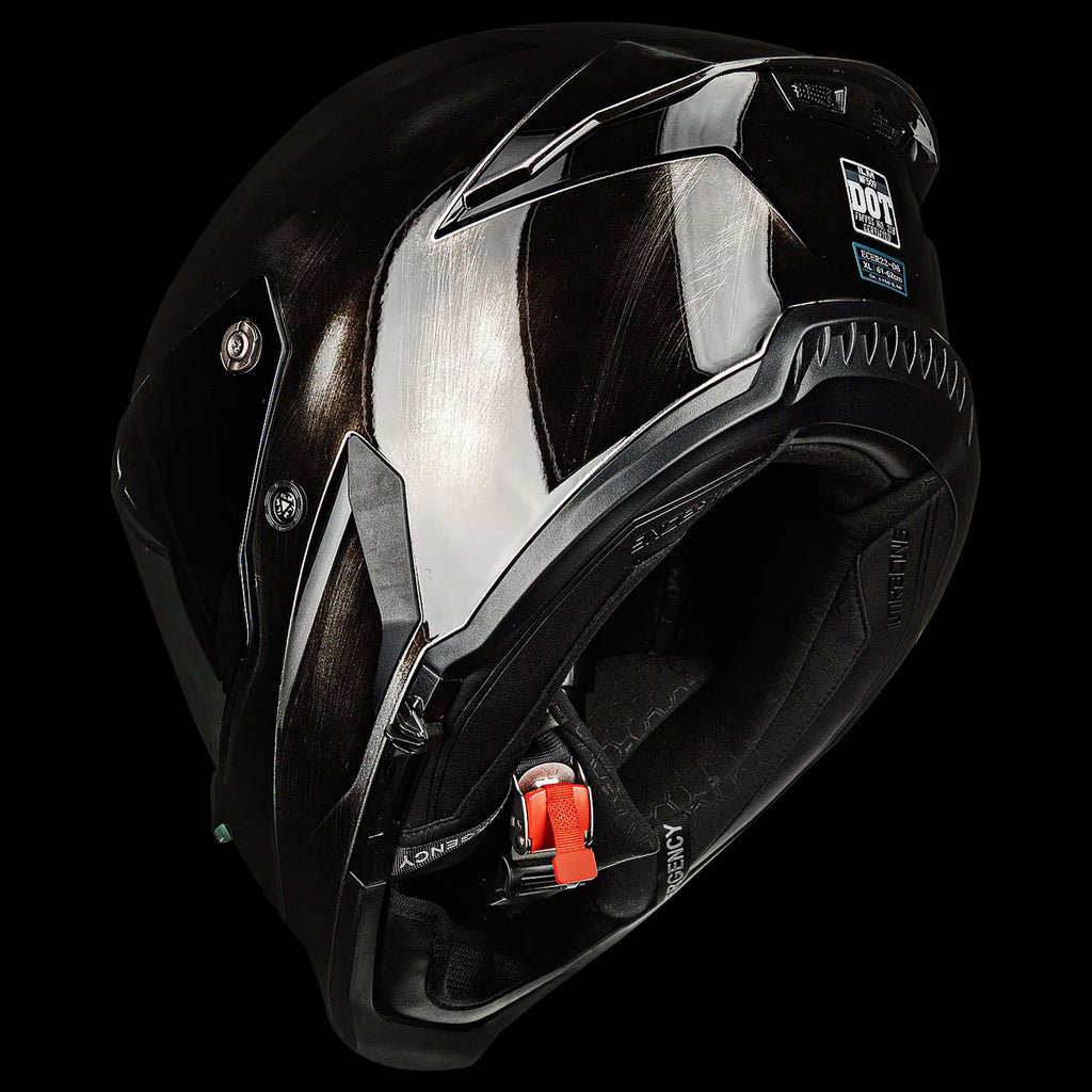 Casco de moto Integral ILM MF509 War Damaged Grey iMoto