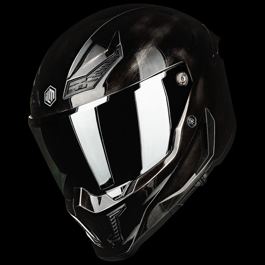 Casco de moto Integral ILM MF509 War Damaged Grey iMoto