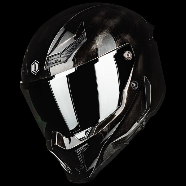 Casco de moto Integral ILM MF509 War Damaged Grey